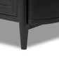 Tolle Nightstand - Drifted Matte Black Veneer