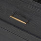 Tolle Nightstand - Drifted Matte Black Veneer