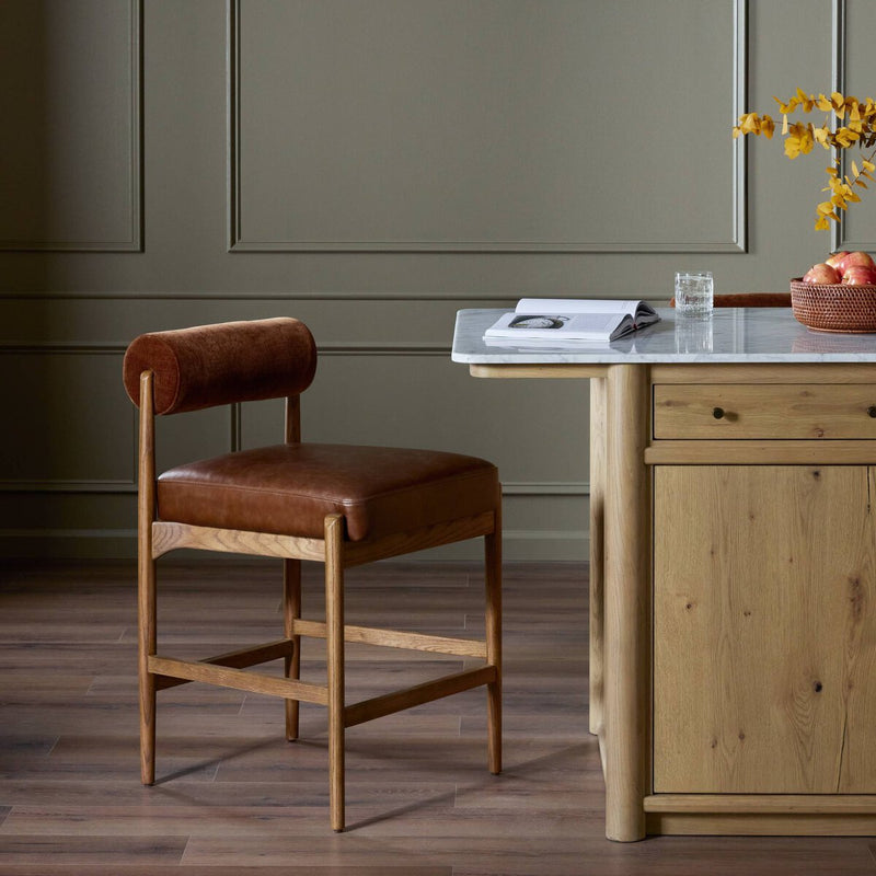 Jazelle Bar + Counter Stool - Altair Sienna