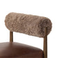 Jazelle Bar + Counter Stool - Taupe Shearling