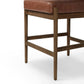 Jazelle Bar + Counter Stool - Taupe Shearling