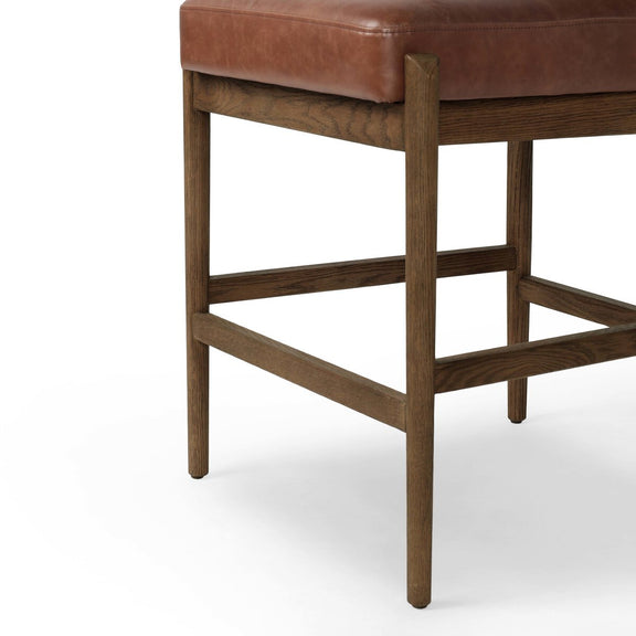 Jazelle Bar + Counter Stool - Taupe Shearling
