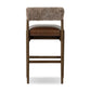 Jazelle Bar + Counter Stool - Taupe Shearling