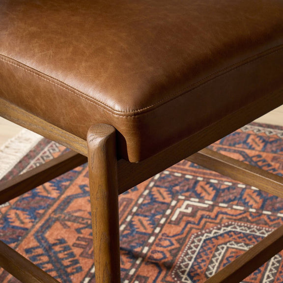 Jazelle Bar + Counter Stool - Taupe Shearling