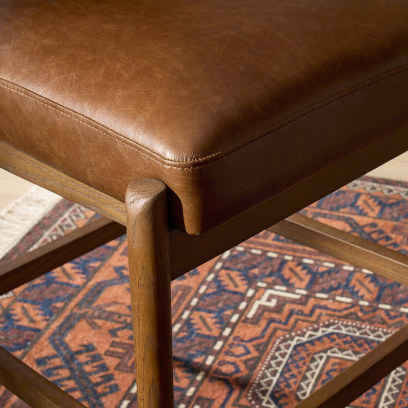 Jazelle Bar + Counter Stool - Taupe Shearling