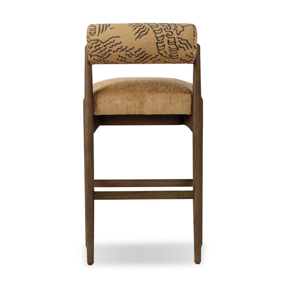 Jazelle Bar + Counter Stool - Balkan Ochre