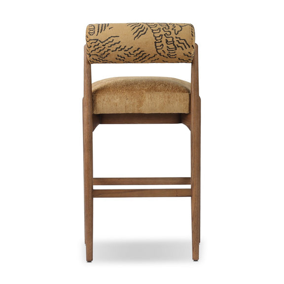 Jazelle Bar + Counter Stool - Balkan Ochre