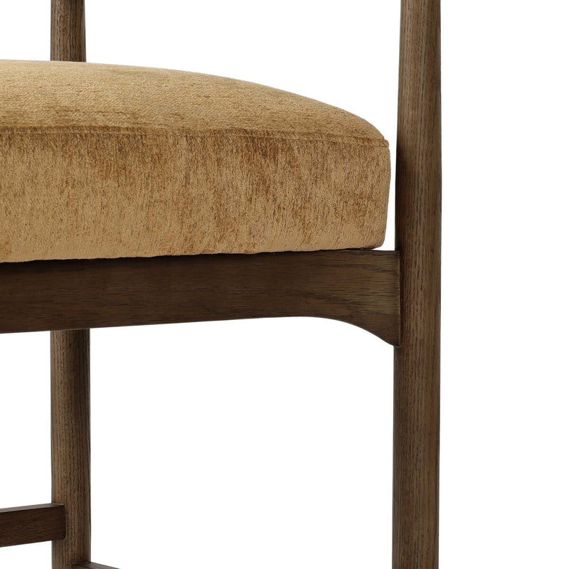 Jazelle Bar + Counter Stool - Balkan Ochre
