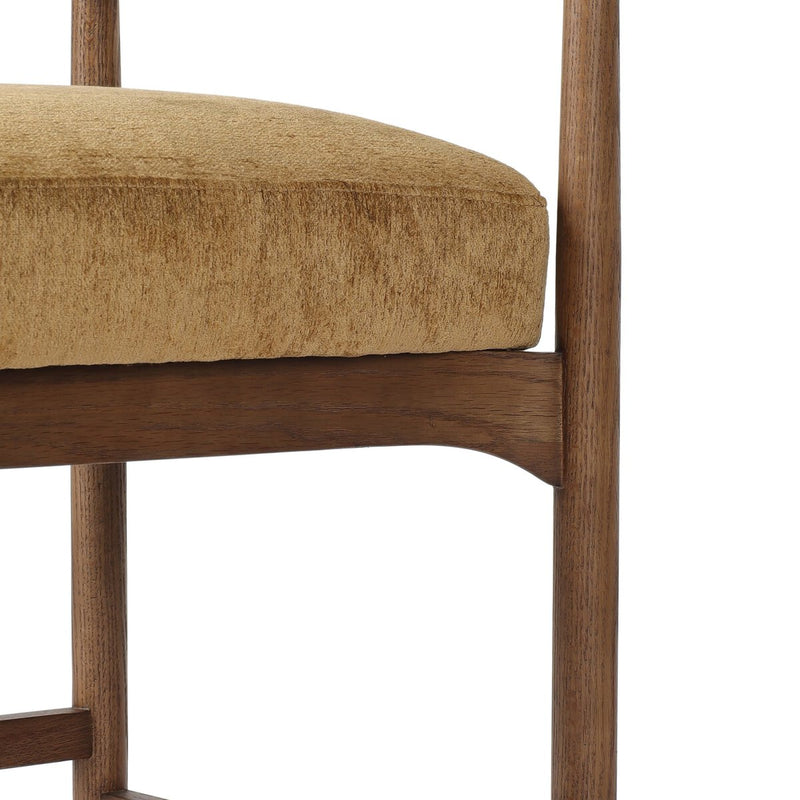Jazelle Bar + Counter Stool - Balkan Ochre