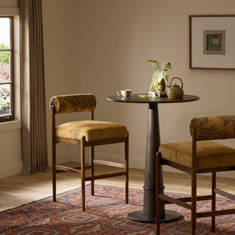 Jazelle Bar + Counter Stool - Balkan Ochre