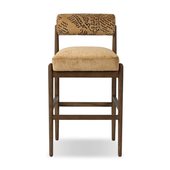 Jazelle Bar + Counter Stool - Balkan Ochre