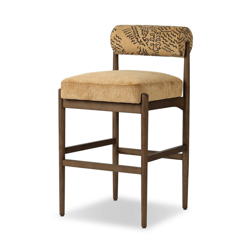 Jazelle Bar + Counter Stool - Balkan Ochre