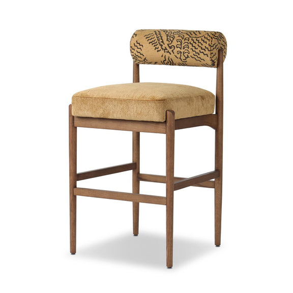 Jazelle Bar + Counter Stool - Balkan Ochre