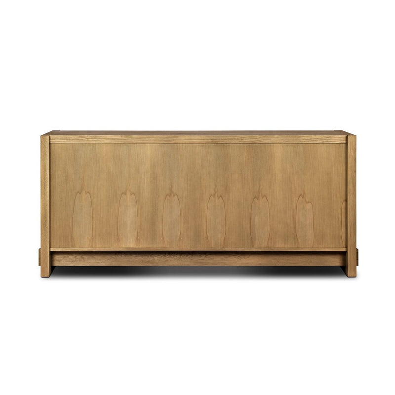Aramis 6 Drawer Dresser - Sandy Oak Resawn