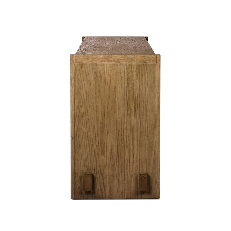 Aramis 6 Drawer Dresser - Sandy Oak Resawn