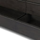 Aramis 6 Drawer Dresser - Smoked Black Resawn