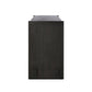 Aramis 6 Drawer Dresser - Smoked Black Resawn