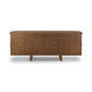 Theo 6 Drawer Dresser - Dark Brown Walnut