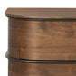 Theo 6 Drawer Dresser - Dark Brown Walnut