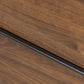 Theo 6 Drawer Dresser - Dark Brown Walnut