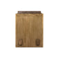 Aramis Nightstand - Sandy Oak Resawn