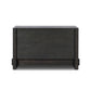 Aramis Nightstand - Smoked Black Resawn