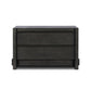 Aramis Nightstand - Smoked Black Resawn