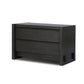 Aramis Nightstand - Smoked Black Resawn