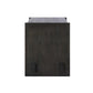 Aramis Nightstand - Smoked Black Resawn