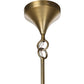 Cherise Chandelier - Aged Brass Iron