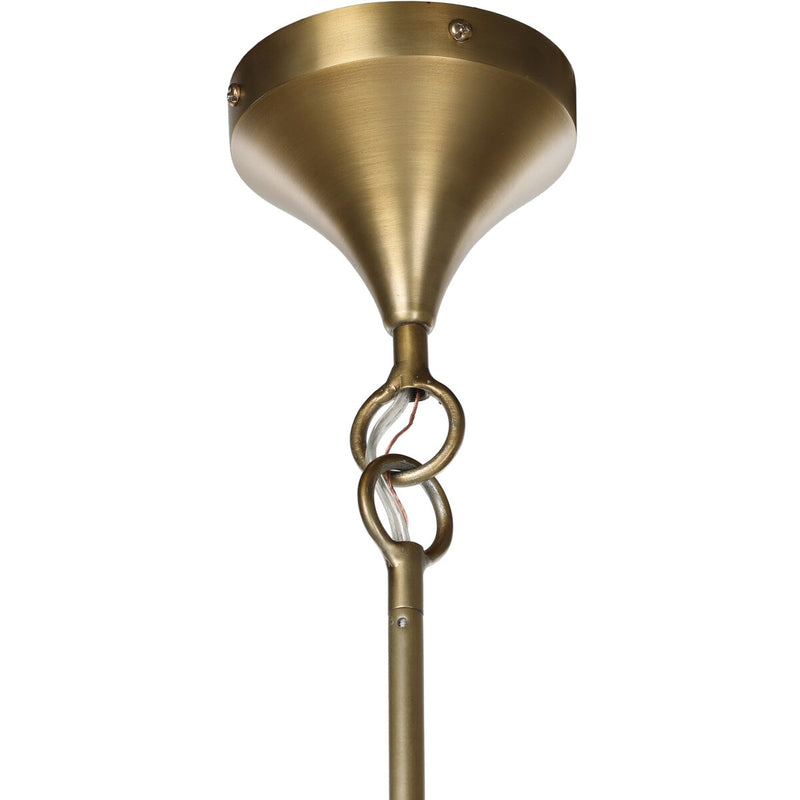 Cherise Chandelier - Aged Brass Iron