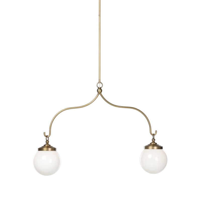 Cherise Chandelier - Aged Brass Iron