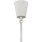 Vincennes Chandelier - Matte White Plaster
