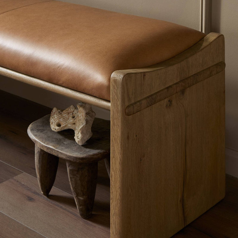 Eros Accent Bench - Conroe Drift
