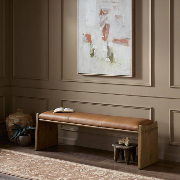 Eros Accent Bench - Conroe Drift