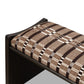 Eros Accent Bench - Sandhill Cocoa