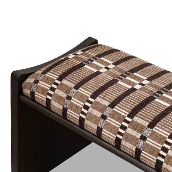 Eros Accent Bench - Sandhill Cocoa