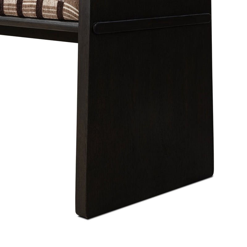 Eros Accent Bench - Sandhill Cocoa