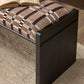 Eros Accent Bench - Sandhill Cocoa