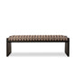Eros Accent Bench - Sandhill Cocoa