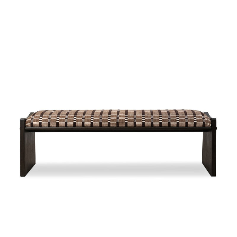 Eros Accent Bench - Sandhill Cocoa