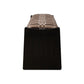 Eros Accent Bench - Sandhill Cocoa