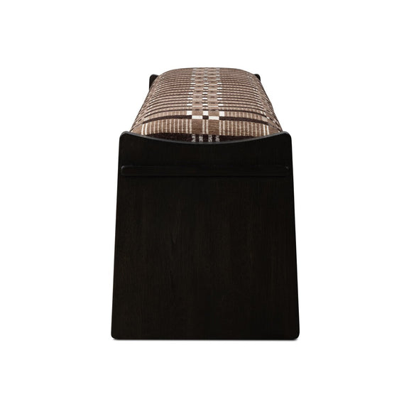 Eros Accent Bench - Sandhill Cocoa