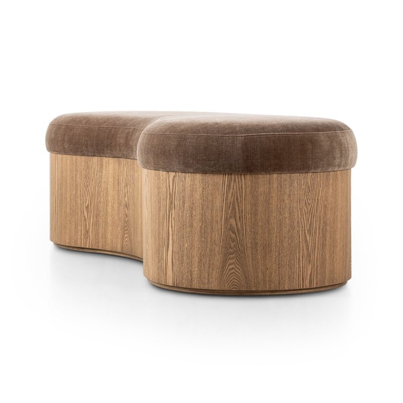 Celeste Accent Bench - Altair Mushroom