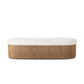 Celeste Accent Bench - Crypton Nomad Snow