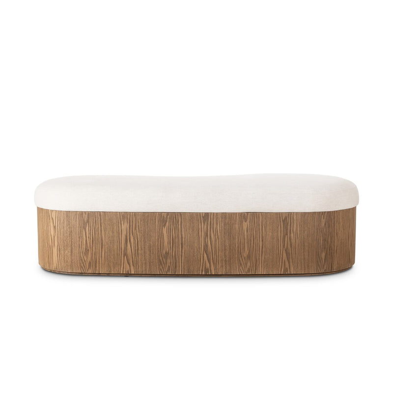 Celeste Accent Bench - Crypton Nomad Snow