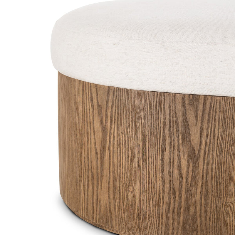 Celeste Accent Bench - Crypton Nomad Snow