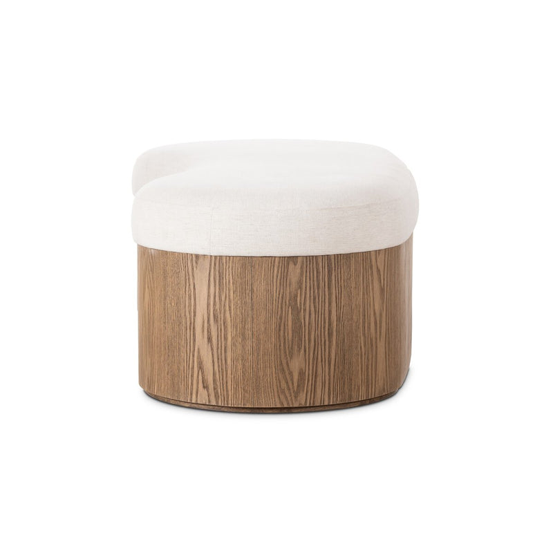 Celeste Accent Bench - Crypton Nomad Snow