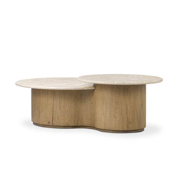 Toro Coffee Table - Cappuccino Marble