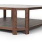 Jenzen Coffee Table - Tempered Glass